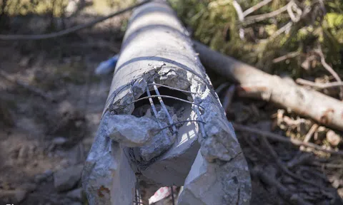 Công ty sản xuất nói về việc hàng trăm cột điện gãy đổ